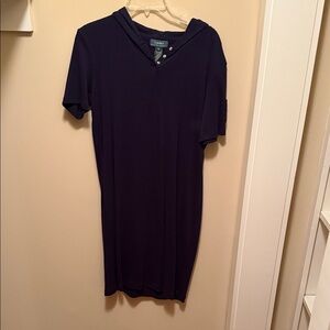 Lauren Ralph Lauren Dark Blue Mini Dress